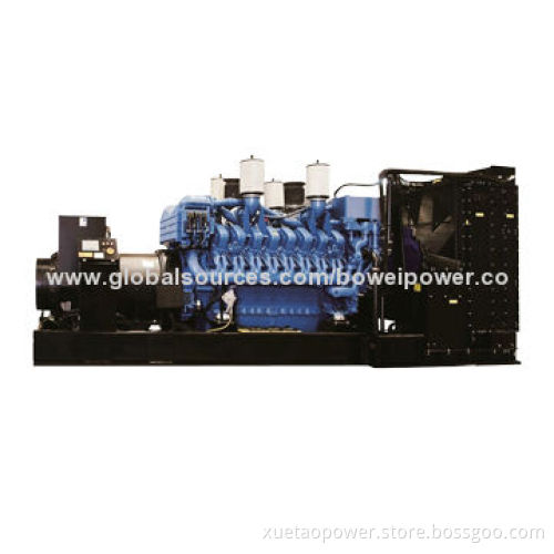 MTU 3250KVA (2600kW) standby diesel generator set open or container type